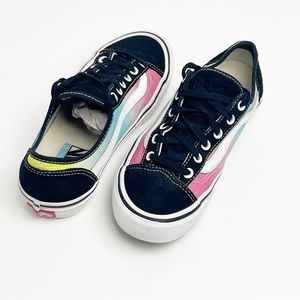 VANS Black Old Skool Sk8 Style 36 Decon SF Ultracush Sneakers, Size 7.5